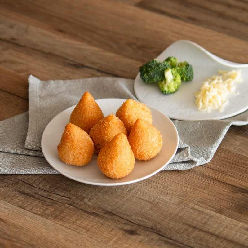Coxinha di Broccoli e Formaggio