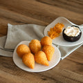 Coxinha di Pollo, Cream Cheese e Bacon